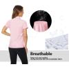 image:imageTACVASEN Womens Golf Polo Shirts Short Sleeve UPF 50 Sun Protection Golf Shirts for Women Quick Dry Collared Polos04light Pink