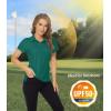 image:imageTACVASEN Womens Golf Polo Shirts Short Sleeve UPF 50 Sun Protection Golf Shirts for Women Quick Dry Collared Polos07egreen