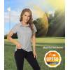 image:imageTACVASEN Womens Golf Polo Shirts Short Sleeve UPF 50 Sun Protection Golf Shirts for Women Quick Dry Collared Polos13bright Grey