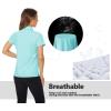 image:imageTACVASEN Womens Golf Polo Shirts Short Sleeve UPF 50 Sun Protection Golf Shirts for Women Quick Dry Collared Polos14light Lake Blue