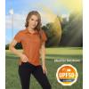 image:imageTACVASEN Womens Golf Polo Shirts Short Sleeve UPF 50 Sun Protection Golf Shirts for Women Quick Dry Collared Polos16dark Orange