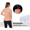 image:imageTACVASEN Womens Golf Polo Shirts Short Sleeve UPF 50 Sun Protection Golf Shirts for Women Quick Dry Collared Polos18apricot