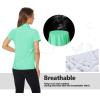 image:imageTACVASEN Womens Golf Polo Shirts Short Sleeve UPF 50 Sun Protection Golf Shirts for Women Quick Dry Collared Polos19mint Green