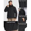 image:imageTACVASEN Tactical Jacket for Men Fleece Jackets Full Zip Military Hoodies Windproof Warm Winter Coat Outdoor Hunting01black