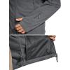image:imageTACVASEN Tactical Jacket for Men Fleece Jackets Full Zip Military Hoodies Windproof Warm Winter Coat Outdoor Hunting02gray