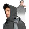 image:imageTACVASEN Tactical Jacket for Men Fleece Jackets Full Zip Military Hoodies Windproof Warm Winter Coat Outdoor Hunting02gray