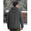 image:imageTACVASEN Tactical Jacket for Men Fleece Jackets Full Zip Military Hoodies Windproof Warm Winter Coat Outdoor Hunting02gray