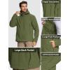 image:imageTACVASEN Tactical Jacket for Men Fleece Jackets Full Zip Military Hoodies Windproof Warm Winter Coat Outdoor Hunting03army Green