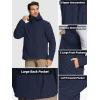 image:imageTACVASEN Tactical Jacket for Men Fleece Jackets Full Zip Military Hoodies Windproof Warm Winter Coat Outdoor Hunting04navy