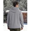 image:imageTACVASEN Tactical Jacket for Men Fleece Jackets Full Zip Military Hoodies Windproof Warm Winter Coat Outdoor Hunting06light Grey