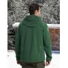 image:imageTACVASEN Tactical Jacket for Men Fleece Jackets Full Zip Military Hoodies Windproof Warm Winter Coat Outdoor Hunting10dark Green