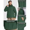 image:imageTACVASEN Tactical Jacket for Men Fleece Jackets Full Zip Military Hoodies Windproof Warm Winter Coat Outdoor Hunting10dark Green