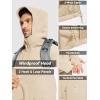 image:imageTACVASEN Tactical Jacket for Men Fleece Jackets Full Zip Military Hoodies Windproof Warm Winter Coat Outdoor Hunting11beige