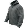 image:imageTACVASEN Tactical Jacket for Men Fleece Jackets Full Zip Military Hoodies Windproof Warm Winter Coat Outdoor Hunting02gray