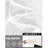 image:imageTACVASEN Mens Long Sleeve Active TShirts UPF 50 Hoodies Sun Protection Shirt Lightweight Quick Dry Rash Guards02 White