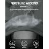 image:imageTACVASEN Mens Long Sleeve Active TShirts UPF 50 Hoodies Sun Protection Shirt Lightweight Quick Dry Rash Guards07 Dark Gray