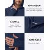 image:imageTACVASEN Mens Long Sleeve Active TShirts UPF 50 Hoodies Sun Protection Shirt Lightweight Quick Dry Rash Guards08 Navy