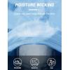 image:imageTACVASEN Mens Long Sleeve Active TShirts UPF 50 Hoodies Sun Protection Shirt Lightweight Quick Dry Rash Guards12 Blue