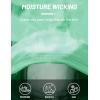 image:imageTACVASEN Mens Long Sleeve Active TShirts UPF 50 Hoodies Sun Protection Shirt Lightweight Quick Dry Rash Guards21 Mint Green