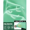 image:imageTACVASEN Mens Long Sleeve Active TShirts UPF 50 Hoodies Sun Protection Shirt Lightweight Quick Dry Rash Guards21 Mint Green