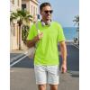 image:imageTACVASEN Mens Pocket TShirts Cotton Short Sleeve Tshirts Soft Crew Neck Lightweight Casual Basic Plain Summer TeesFgreen