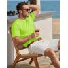 image:imageTACVASEN Mens Pocket TShirts Cotton Short Sleeve Tshirts Soft Crew Neck Lightweight Casual Basic Plain Summer TeesFgreen