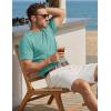 image:imageTACVASEN Mens Pocket TShirts Cotton Short Sleeve Tshirts Soft Crew Neck Lightweight Casual Basic Plain Summer TeesGrey Green