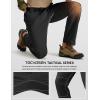 image:imageTACVASEN Mens Tactical Pants Water Resistant Ripstop Cargo Work Pants Lightweight Hiking EDC Outdoor with Pockets01 Black
