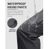 image:imageTACVASEN Mens Tactical Pants Water Resistant Ripstop Cargo Work Pants Lightweight Hiking EDC Outdoor with Pockets03 Dark Grey