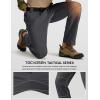 image:imageTACVASEN Mens Tactical Pants Water Resistant Ripstop Cargo Work Pants Lightweight Hiking EDC Outdoor with Pockets03 Dark Grey