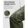 image:imageTACVASEN Mens Tactical Pants Water Resistant Ripstop Cargo Work Pants Lightweight Hiking EDC Outdoor with Pockets04 Green