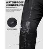 image:imageTACVASEN Mens Tactical Pants Waterproof Hiking Work Pants for Men Construction Stretch Cargo Trousers 9 PocketsBlack