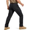 image:imageTACVASEN Mens Tactical Pants Waterproof Hiking Work Pants for Men Construction Stretch Cargo Trousers 9 PocketsBlack