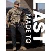 image:imageTACVASEN Mens Tactical Pants Waterproof Hiking Work Pants for Men Construction Stretch Cargo Trousers 9 PocketsBlack