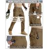 image:imageTACVASEN Mens Tactical Pants Waterproof Hiking Work Pants for Men Construction Stretch Cargo Trousers 9 PocketsBrown