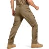 image:imageTACVASEN Mens Tactical Pants Waterproof Hiking Work Pants for Men Construction Stretch Cargo Trousers 9 PocketsKhaki
