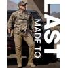 image:imageTACVASEN Mens Tactical Pants Waterproof Hiking Work Pants for Men Construction Stretch Cargo Trousers 9 PocketsKhaki
