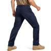 image:imageTACVASEN Mens Tactical Pants Waterproof Hiking Work Pants for Men Construction Stretch Cargo Trousers 9 PocketsNavy