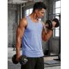 image:imageTACVASEN Mens Tank Tops Quick Dry Sleeveless Workout Muscle Shirt Athletic Bodybuilding Gym Performance Tee Shirts04 Light Blue
