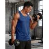 image:imageTACVASEN Mens Tank Tops Quick Dry Sleeveless Workout Muscle Shirt Athletic Bodybuilding Gym Performance Tee Shirts06 Medium Blue