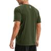 image:imageTACVASEN Mens Workout Shirts Athletic Dry Fit Mesh Short Sleeve Shirts Moisture Wicking Running Performance Gym Tee03 Army Green