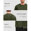 image:imageTACVASEN Mens Workout Shirts Athletic Dry Fit Mesh Short Sleeve Shirts Moisture Wicking Running Performance Gym Tee03 Army Green