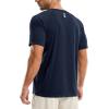 image:imageTACVASEN Mens Workout Shirts Athletic Dry Fit Mesh Short Sleeve Shirts Moisture Wicking Running Performance Gym Tee04 Navy