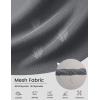 image:imageTACVASEN Mens Workout Shirts Athletic Dry Fit Mesh Short Sleeve Shirts Moisture Wicking Running Performance Gym Tee06 Medium Grey