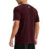 image:imageTACVASEN Mens Workout Shirts Athletic Dry Fit Mesh Short Sleeve Shirts Moisture Wicking Running Performance Gym Tee08 Wine Red