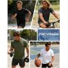image:imageTACVASEN Mens Workout Shirts Athletic Dry Fit Mesh Short Sleeve Shirts Moisture Wicking Running Performance Gym Tee09 Azure