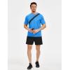 image:imageTACVASEN Mens Workout Shirts Athletic Dry Fit Mesh Short Sleeve Shirts Moisture Wicking Running Performance Gym Tee09 Azure