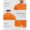 image:imageTACVASEN Mens Workout Shirts Athletic Dry Fit Mesh Short Sleeve Shirts Moisture Wicking Running Performance Gym Tee10 Orange