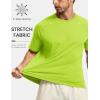 image:imageTACVASEN Mens Workout Shirts Athletic Dry Fit Mesh Short Sleeve Shirts Moisture Wicking Running Performance Gym Tee11 Flgreen