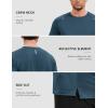 image:imageTACVASEN Mens Workout Shirts Athletic Dry Fit Mesh Short Sleeve Shirts Moisture Wicking Running Performance Gym Tee12 Haze Blue